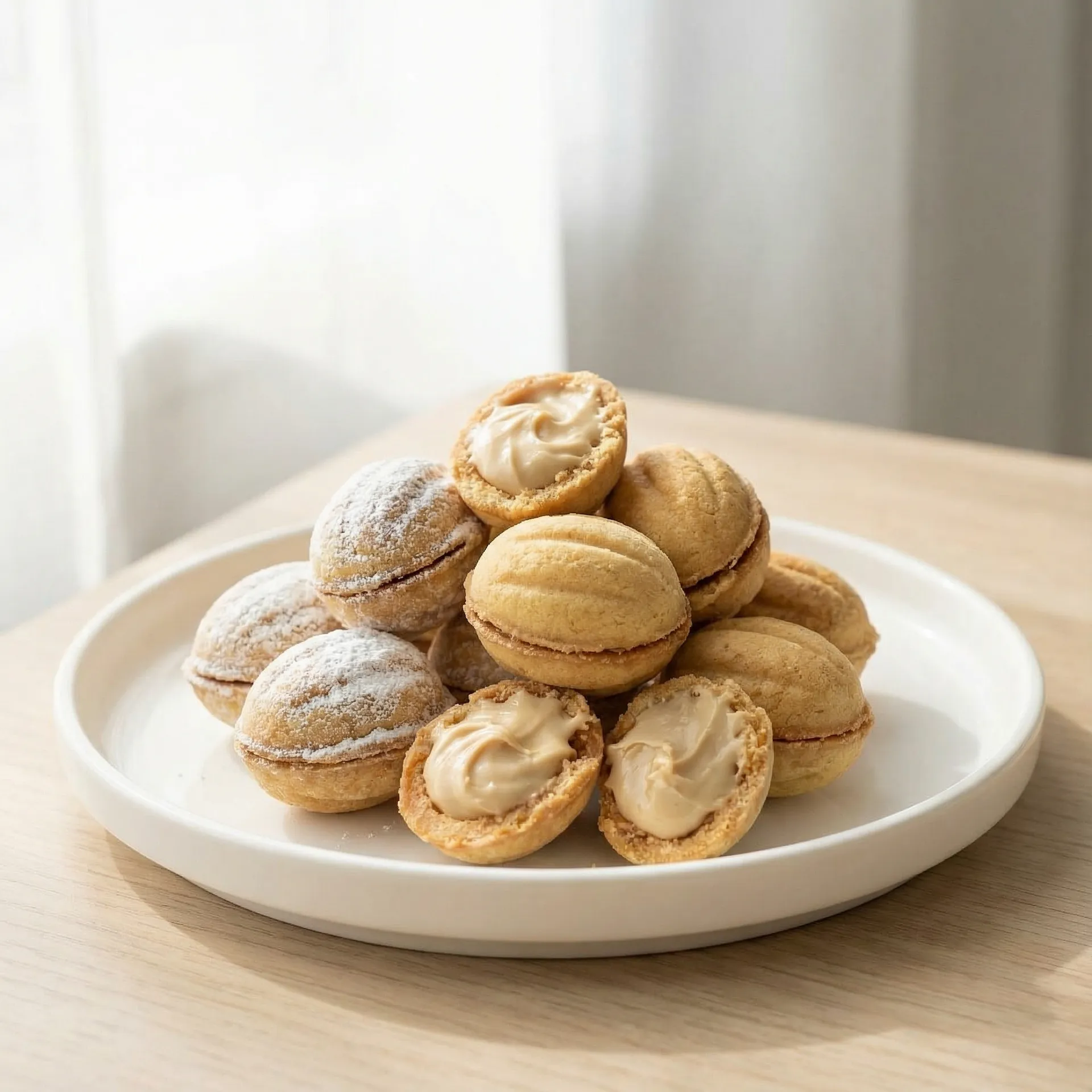 Καρυδάκια με κρέμα Bueno